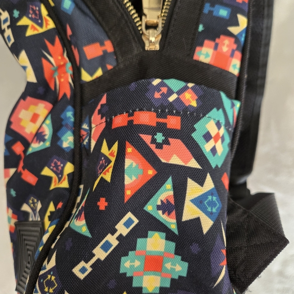 Colorful Aztec Print Backpack - Picture 6 of 7